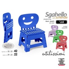 SEDIA SCALINO SGABELLO IN