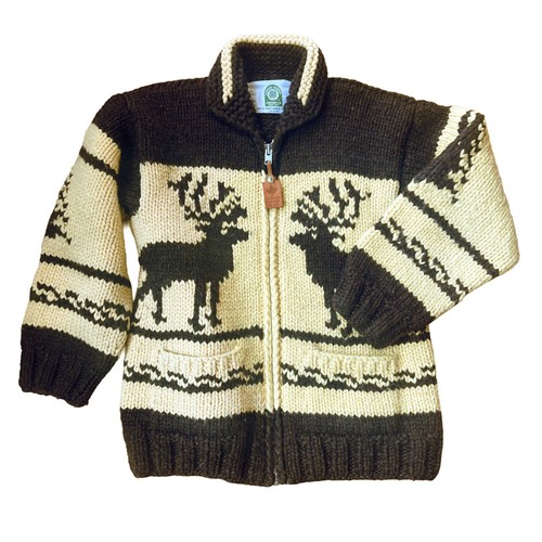 Maglione cowichan alce - maglione,