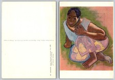 Cartolina gauguin tahitian - gauguin,