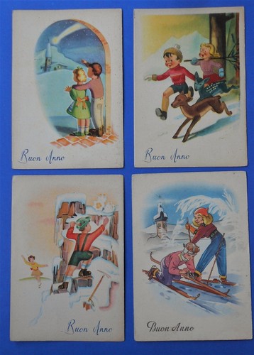 Lotto cartoline augurali