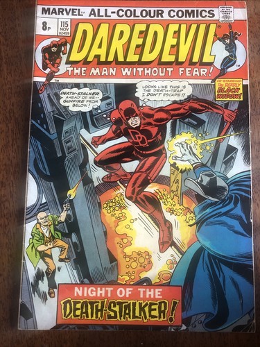 Daredevil 115 death stalks - daredevil, #