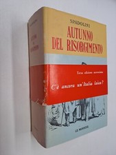 AUTUNNO DEL RISORGIMENTO