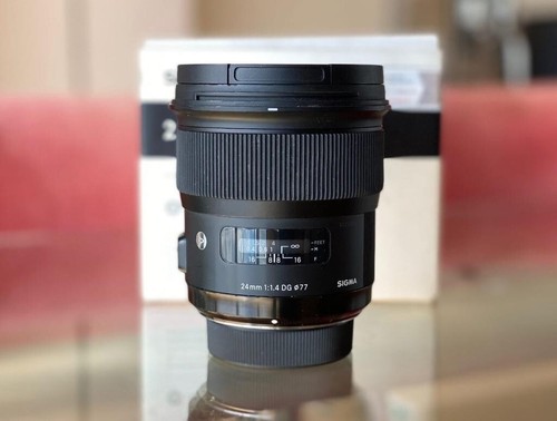 Sigma 24mm dg hsm art - 24mm, f/1.4