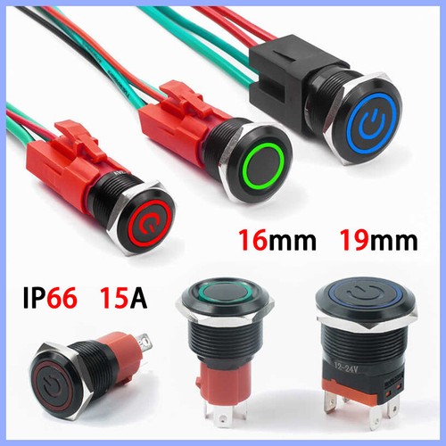 Interruttore led pulsante - led,