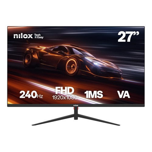 Nilox monitor gaming fhd - 27,