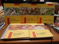 La vela letture  per fanciulli la scuola Ed. Anni 60 Lotto 5 Libri Illustrati