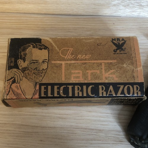Vintage tark electric razor - vintage,