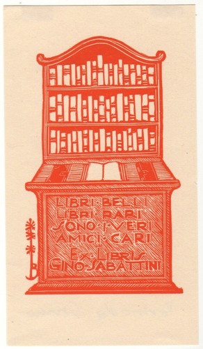 Bruno osimo exlibris für - osimo:,