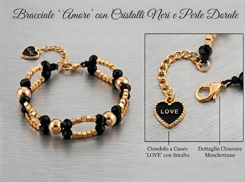 Bracciale love fatto a - bracciale,