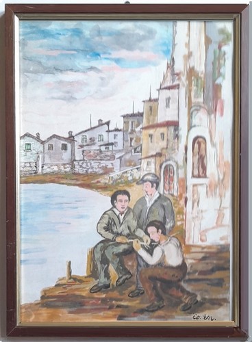 Arte naif conversazione - arte,
