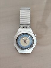 Orologio Da Polso Swatch Irony Alluminio 1996 Vintage Al Quarzo Cinturino Origin