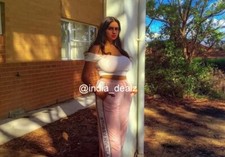 Foto a colori stile nudo donna