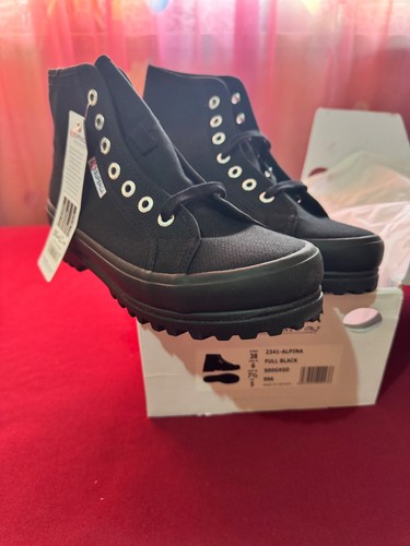 Stivaletti superga nero 2341 - superga,