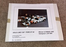 Kit modellino resina Le Mans