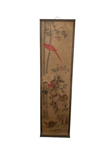 Vintage chinoiserie wall - chinoiserie,