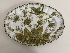 Vassoio D’epoca In Ceramica