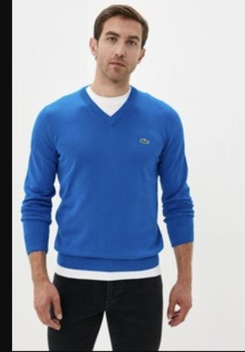 Maglione uomo lacoste blu - maglione,