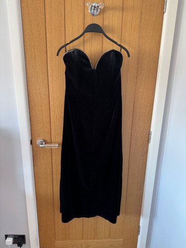 Abito bustier velluto nuovo - abito,