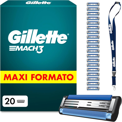 Gillette mach3 base lametta - base, 20
