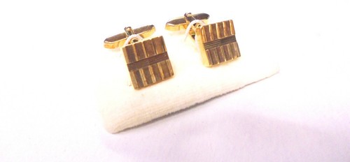 Gemelli metallo placcato oro - ,
