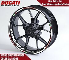 Adesivi cerchioni decalcomanie ruota DUCATI MONSTER 696 1200 1250 969
