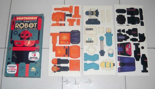 Costruisci tuo robot libro - costruisci,