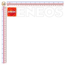 sticker adesivi Eneos moto sponsor cm. 30 print pvc bianco pretagliato 1 pz.