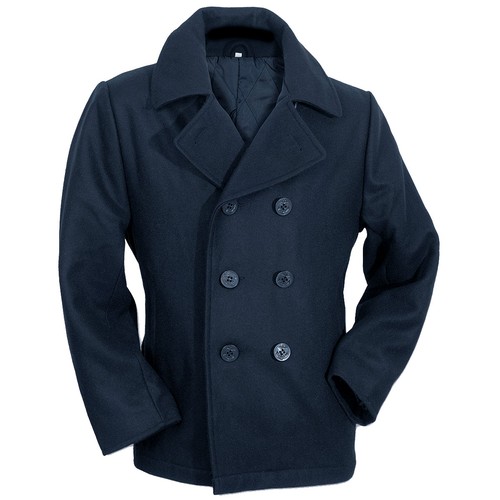 Navy pea coat - us,