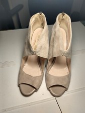 Scarpe donna decolleté tacco 10. EU 37 STELIO MALORI. In Pelle beige. Usate poco
