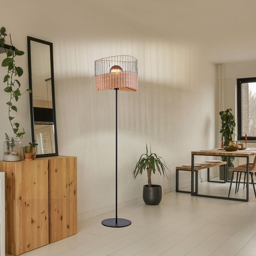 Piantana metallo holzgeflecht - piantana,