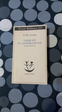 E. M.  CIORAN  - ESERCIZI DI