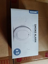Rilevatori di fumo xindum 5 Pezzi. Adatti A B&B Affitta Camere Allarmi Smoke 
