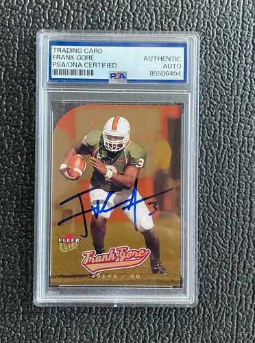 Frank gore 2005 ultra gold - gore,
