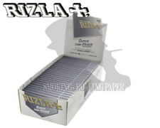 Rizla Argento Cartine Corte Argento Regolare - Rotoli di Carta 25 Libretti