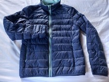 Piumino Best Company , vero piumino d'oca, Tg Medium colore blu