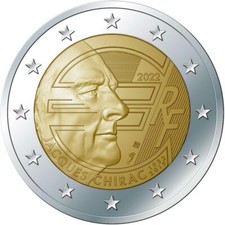 2 Euro FRANCIA 2022 JACQUES