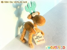 ? Mordillo VINTAGE 1994 Renna Alce Cervo Reindeer Elk Peluche Plush misura19cm.