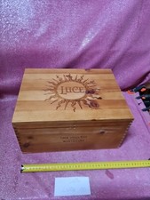 Luce cassa di legno vuota del vino  da 6 bottiglie Luce Frescobaldi