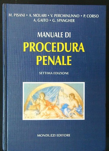 Manuale procedura penale - manuale,