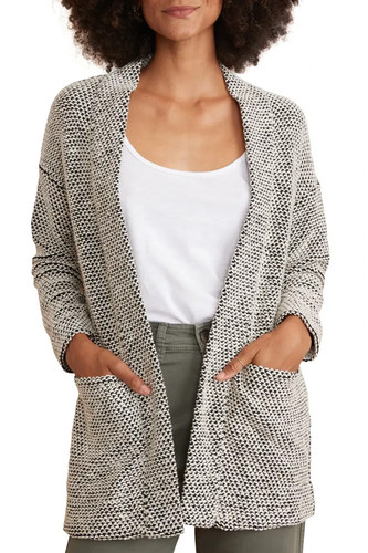 Maglione cardigan aperto