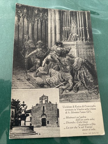 Antica cartolina viterbo - antica,