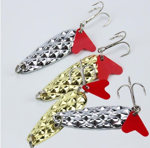 5pcs esche pesca metallo - 5pcs,