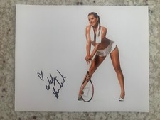 Ashley harkleroad signed 8x10 - ashley,