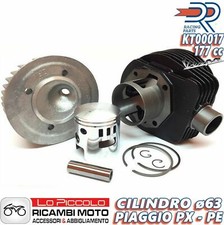 KT00017 KIT GRUPPO TERMICO MODIFICA DR 177 cc ∅ 63 VESPA PX PE 125 150 NUOVO