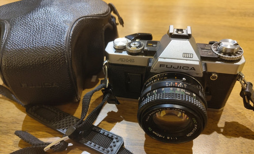 Fujica fotocamera reflex - ax-5,