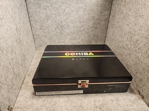 Scatola vuota cohiba nera per - vuota,