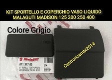 KIT SPORTELLO E COPERCHIO VASO LIQUIDO MALAGUTI MADISON 125 200 250 400 GRIGIO 