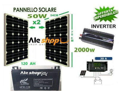 Kit fotovoltaico per casa - fotovoltaico,