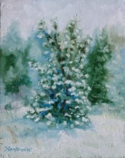 Paesaggio Invernale Alberi