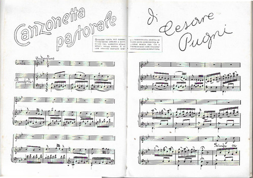 Cesare pugni canzonetta - pugni,